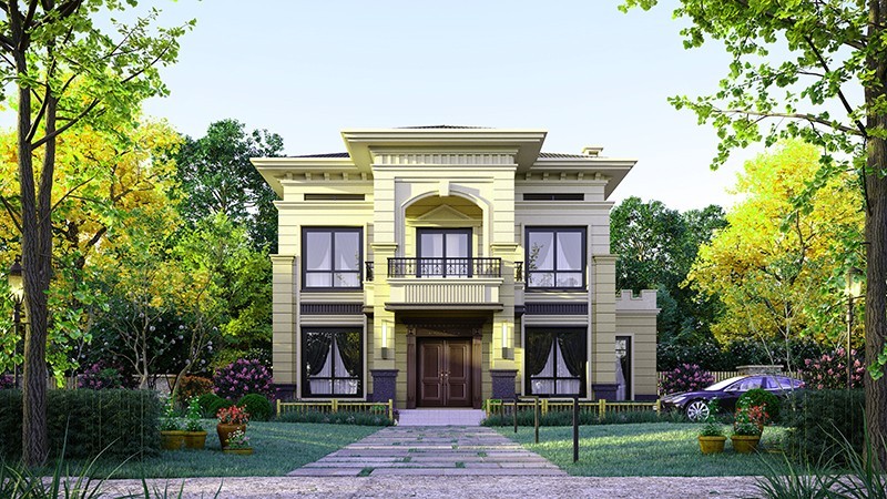 新都乡村别墅的墙壁通常用什么砖砌？